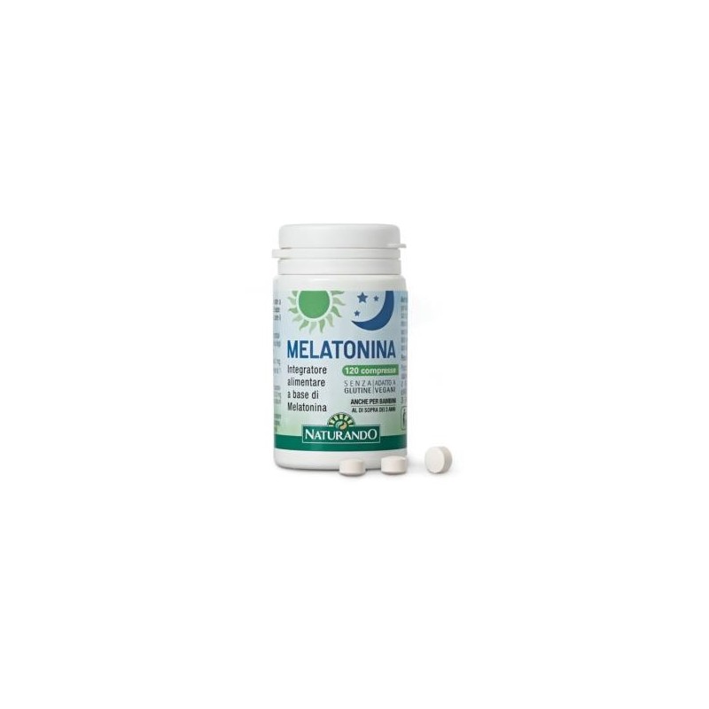 Melatonina 1mg de Naturando | tiendaonline.lineaysalud.com