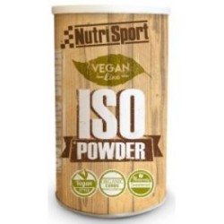 Vegan iso powder de Nutrisport | tiendaonline.lineaysalud.com