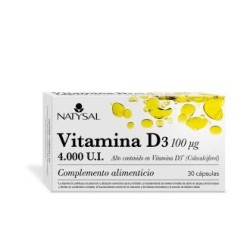 Vitamina d3 4000ude Natysal | tiendaonline.lineaysalud.com