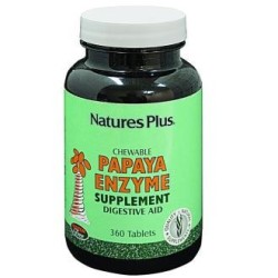 Papaya enzyme de Natures Plus | tiendaonline.lineaysalud.com