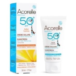Crema Solar Bebe de Acorelle,aceites esenciales | tiendaonline.lineaysalud.com