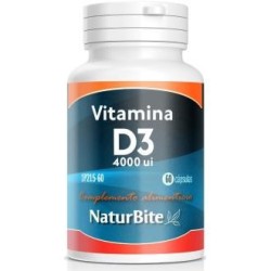 Vitamina d3 4000ude Naturbite | tiendaonline.lineaysalud.com