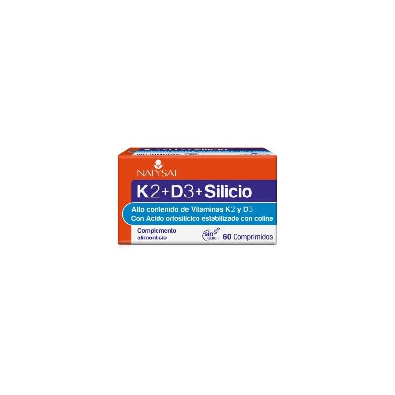 K2 + d3 + siliciode Natysal | tiendaonline.lineaysalud.com