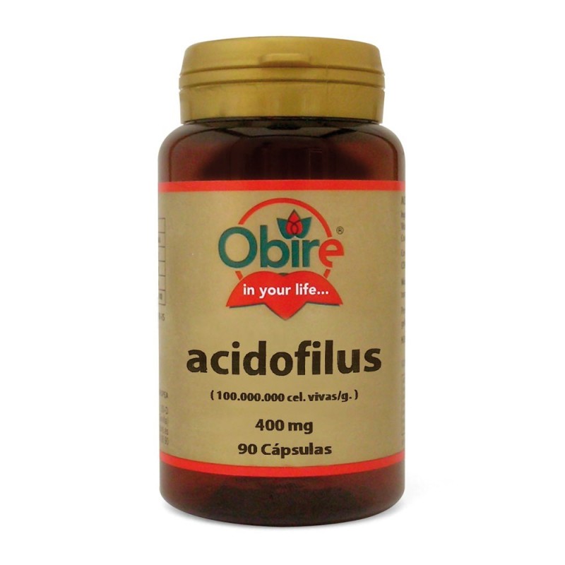 Acidofilus 400mg. cáp Reposición de las bacterias buenas del intestino