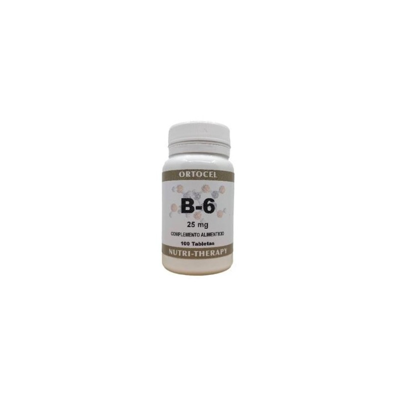 Vitamina b-6 de Ortocel Nutri-therapy | tiendaonline.lineaysalud.com