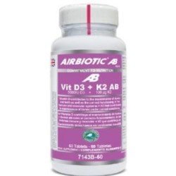 Vit D3 + K2 60comde Airbiotic,aceites esenciales | tiendaonline.lineaysalud.com