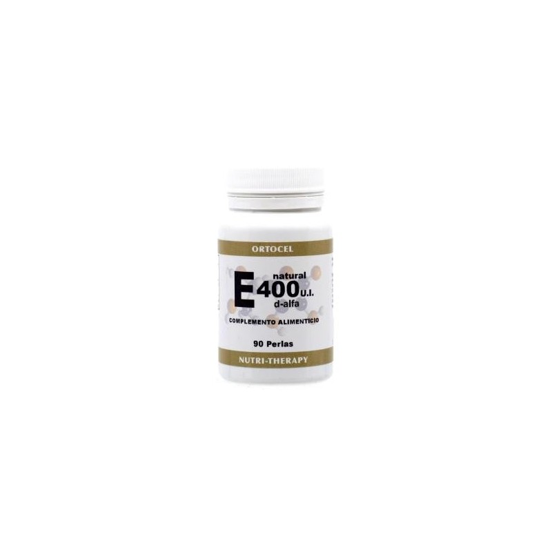 Vitamina e 400ui de Ortocel Nutri-therapy | tiendaonline.lineaysalud.com