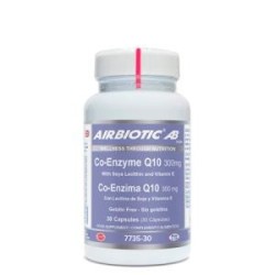 Co-enzima Q10 300de Airbiotic,aceites esenciales | tiendaonline.lineaysalud.com