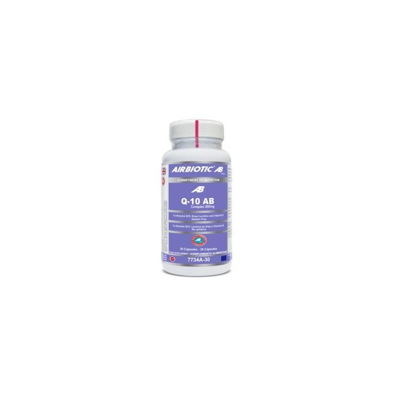Co-enzima Q10 200de Airbiotic,aceites esenciales | tiendaonline.lineaysalud.com