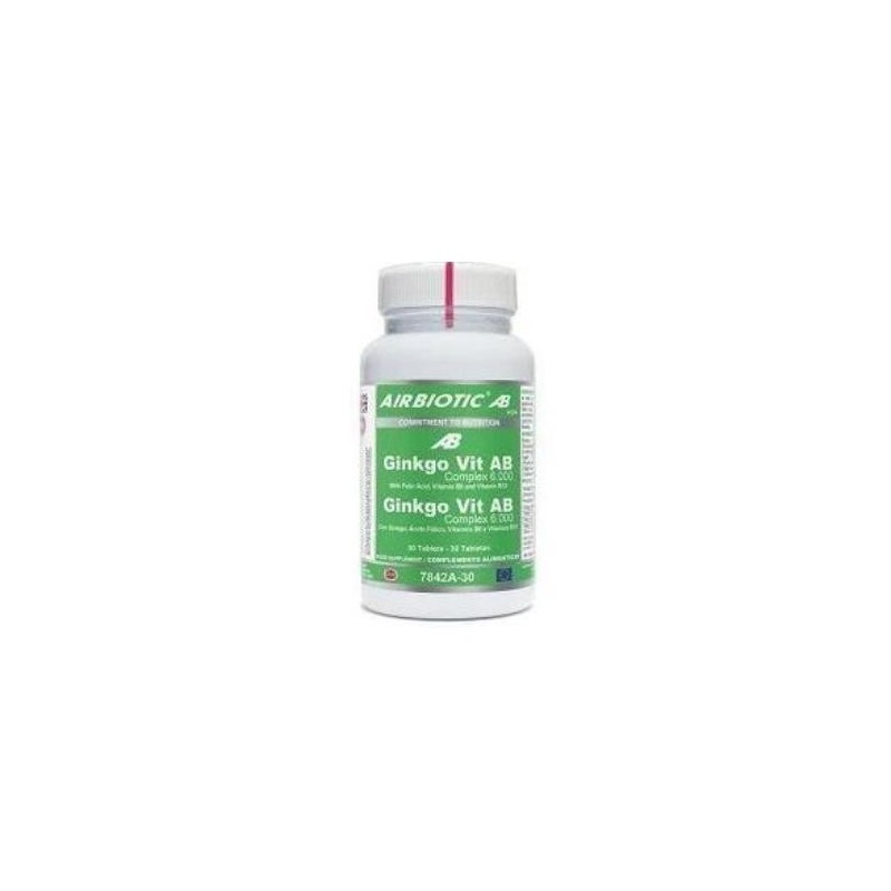 Ginkgo-vit 6000 3de Airbiotic,aceites esenciales | tiendaonline.lineaysalud.com