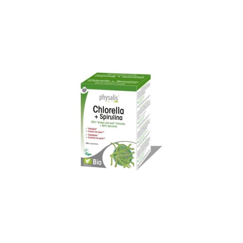 Chlorella+spirulide Physalis | tiendaonline.lineaysalud.com