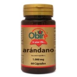 Arandanos  (Vaccinium myrtillus L.) 1000mg 60 cápsulas al mejor precio
