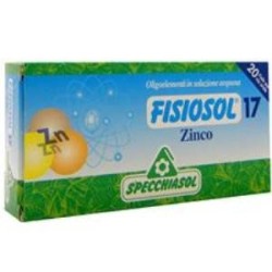 Fisiosol 17 zinc de Specchiasol | tiendaonline.lineaysalud.com