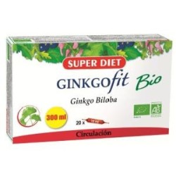 Ginkgofit biloba de Superdiet | tiendaonline.lineaysalud.com