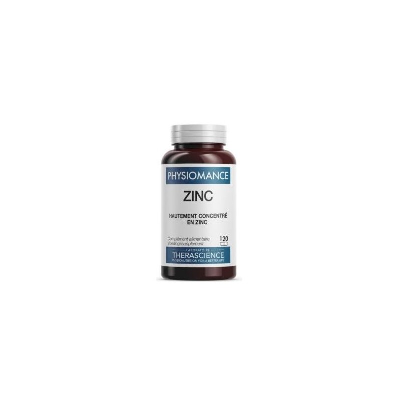 Physiomance zinc de Therascience | tiendaonline.lineaysalud.com