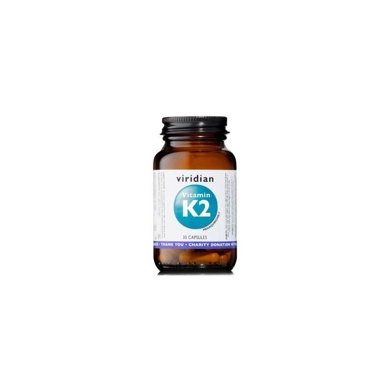 Vitamina k2 50ug de Viridian | tiendaonline.lineaysalud.com