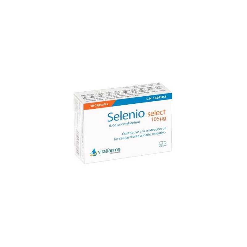 Selenio selec de Vitalfarma | tiendaonline.lineaysalud.com