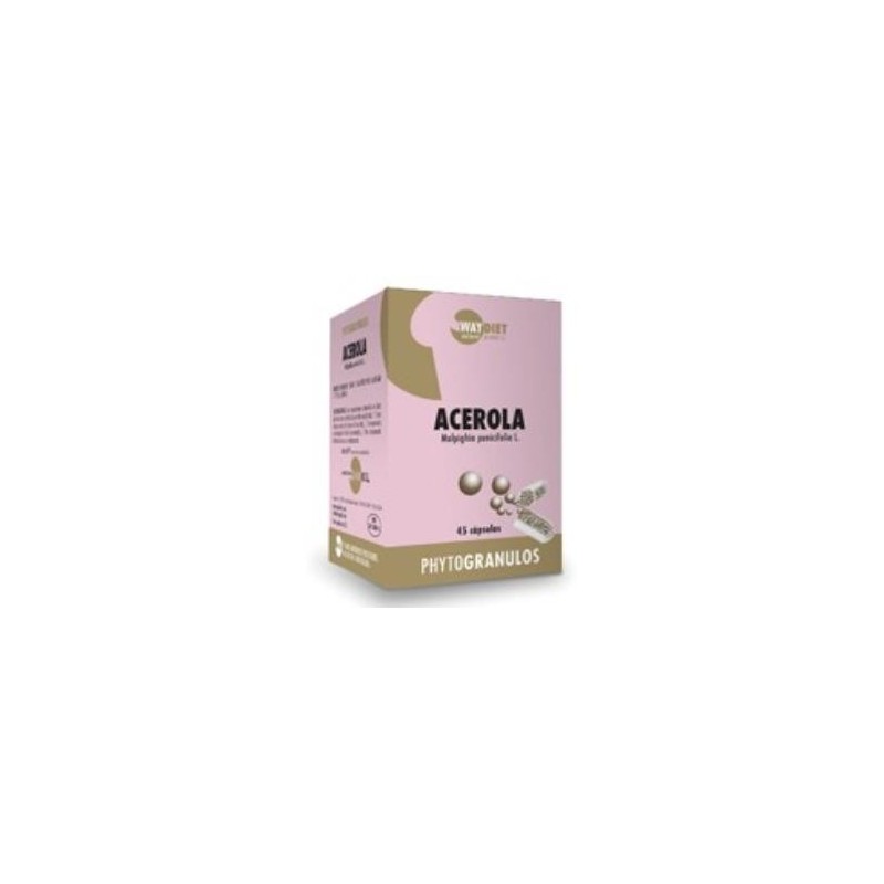 Acerola vitamina de Waydiet Natural Products | tiendaonline.lineaysalud.com