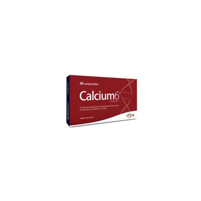 Calcium6 de Vitae | tiendaonline.lineaysalud.com