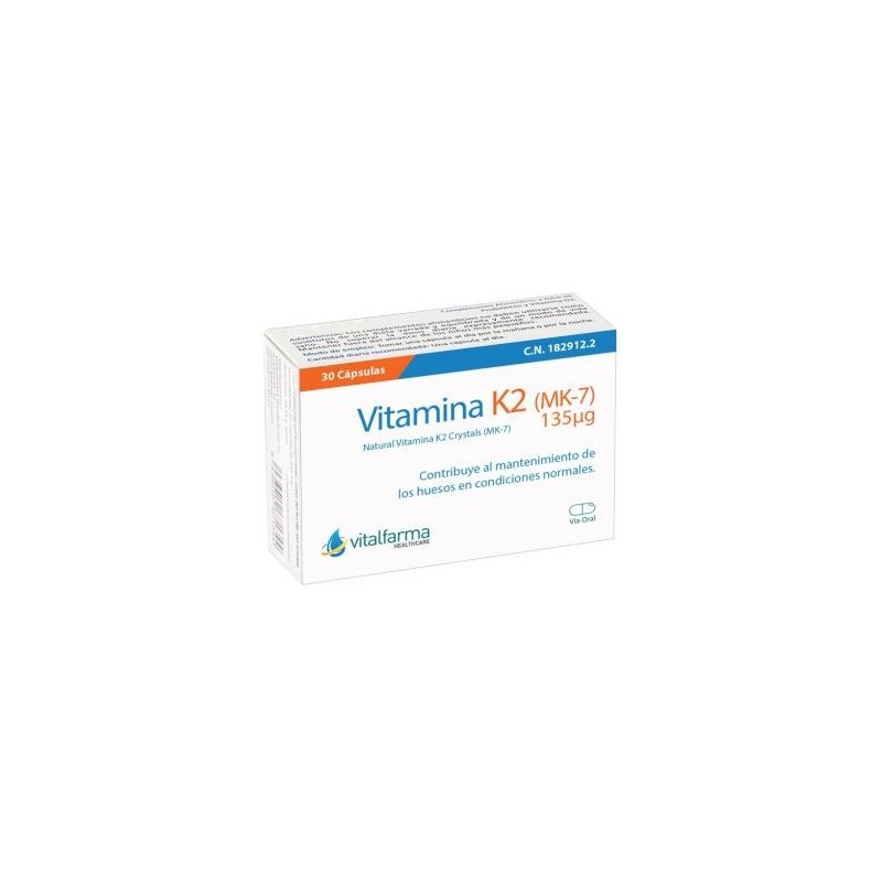 Vitamina k2-7 de Vitalfarma | tiendaonline.lineaysalud.com