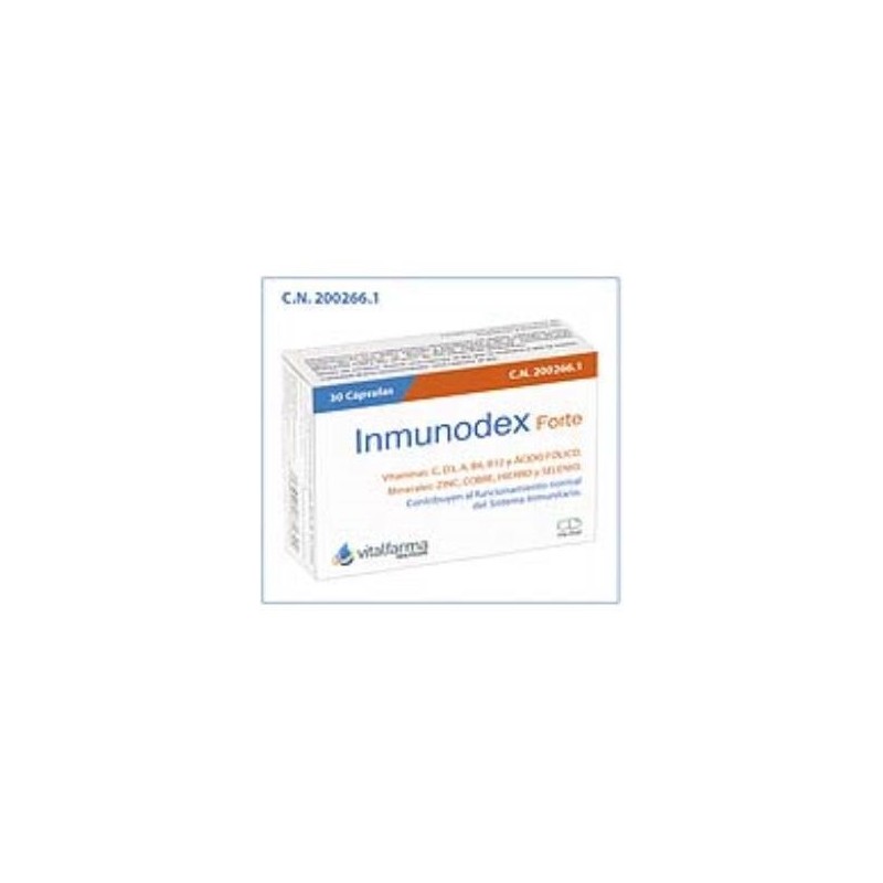 Inmunodex forte de Vitalfarma | tiendaonline.lineaysalud.com