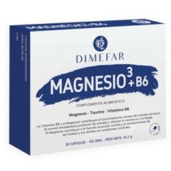 Magnesio3+b6 de Dimefar | tiendaonline.lineaysalud.com