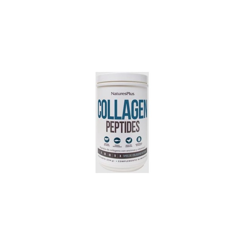 Collagen peptidesde Natures Plus | tiendaonline.lineaysalud.com