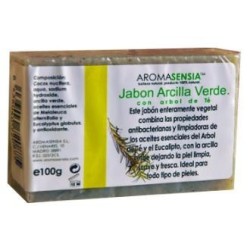 Jabon de arcilla de Aromasensia,aceites esenciales | tiendaonline.lineaysalud.com