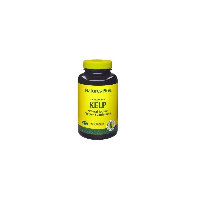 Kelp (yodo) 300 cde Natures Plus,aceites esenciales | tiendaonline.lineaysalud.com