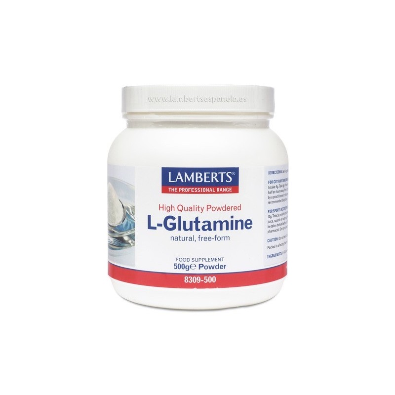 Comprar L-Glutamina pura en polvo de Lamberts. La mayor concentración