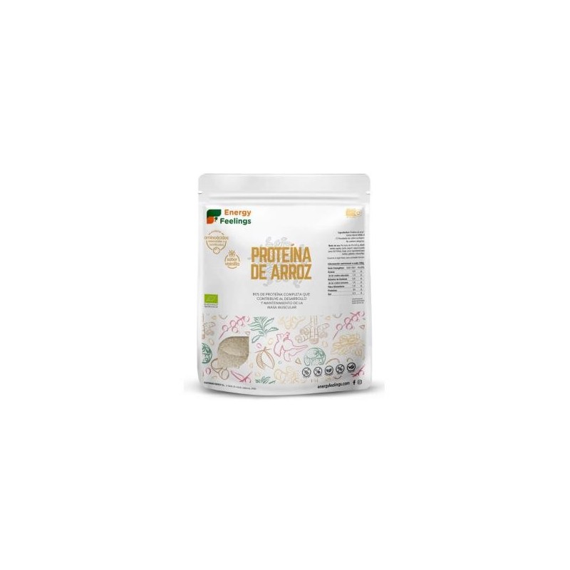 Proteina de arrozde Energy Feelings | tiendaonline.lineaysalud.com