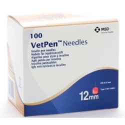Vetpen needles 12de Msd Veterinaria | tiendaonline.lineaysalud.com