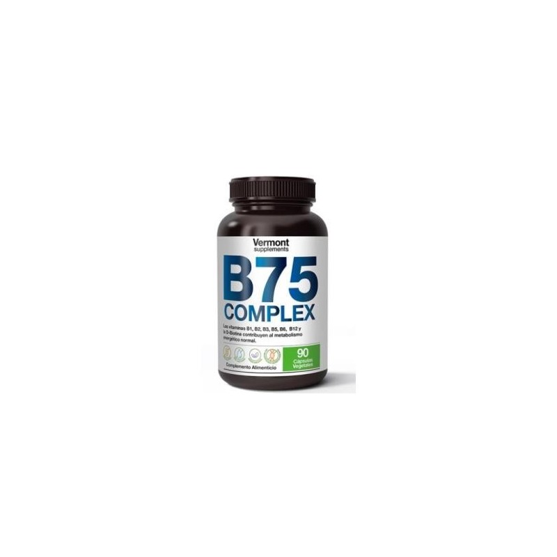 B75 complex de Vermont Supplements | tiendaonline.lineaysalud.com