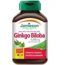 Ginkgo biloba de Jamieson | tiendaonline.lineaysalud.com
