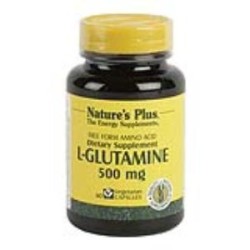 L-glutamina 500mgde Natures Plus | tiendaonline.lineaysalud.com