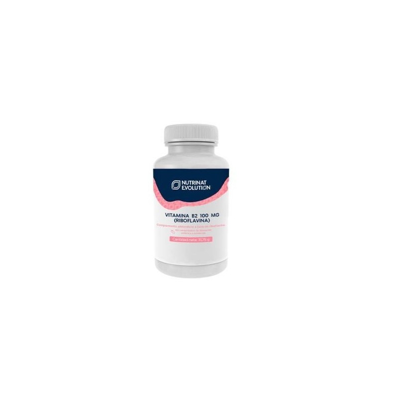 Vitamina b2 100mgde Nutrinat Evolution | tiendaonline.lineaysalud.com