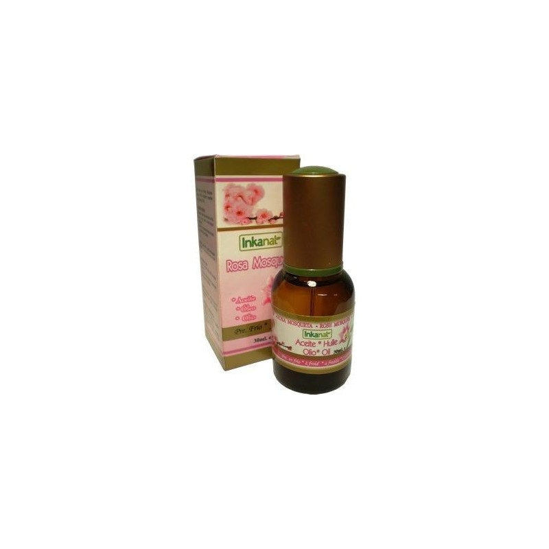 Aceite de Rosa Mosqueta e formato e 30 ml. Natural y prensado en frio