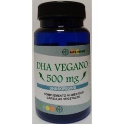 Dha vegano 500mg de Alfa Herbal | tiendaonline.lineaysalud.com