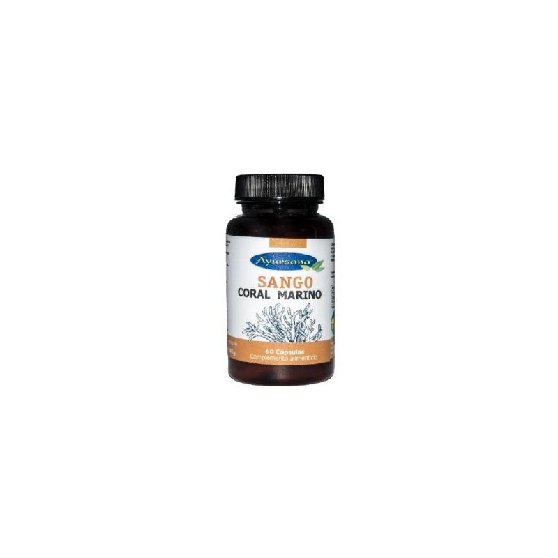 Sango coral calcide Ayursana,aceites esenciales | tiendaonline.lineaysalud.com