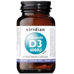 Vitamina d3 400uide Viridian | tiendaonline.lineaysalud.com
