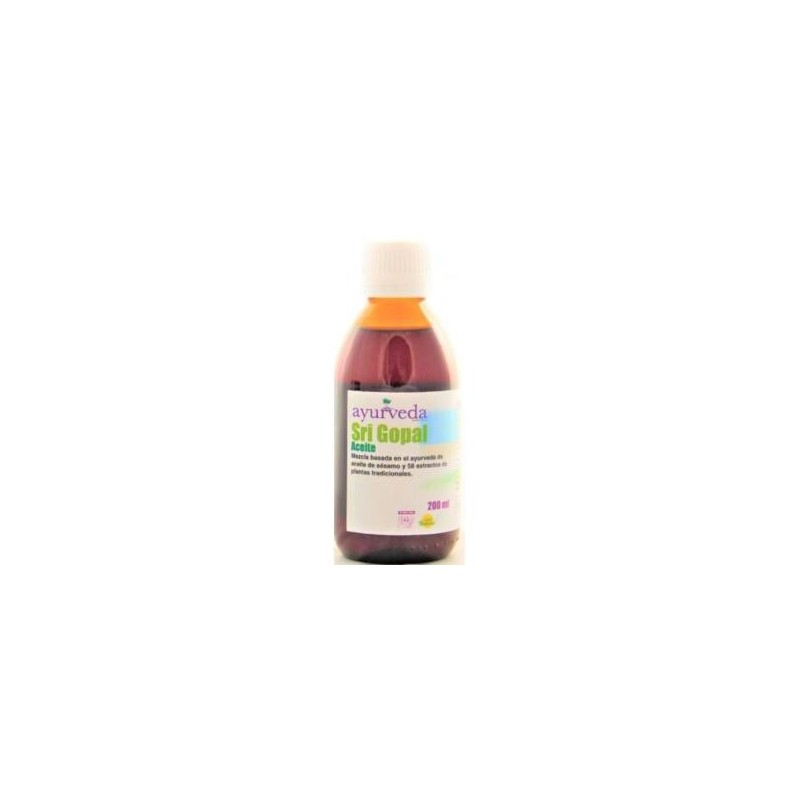 Aceite de sri gopde Ayurveda Autentico,aceites esenciales | tiendaonline.lineaysalud.com