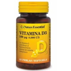 Vitamina d3 100mcde Nature Essential | tiendaonline.lineaysalud.com