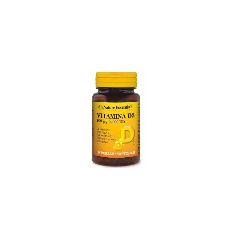 Vitamina d3 100mcde Nature Essential | tiendaonline.lineaysalud.com