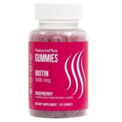Gummies biotina de Natures Plus | tiendaonline.lineaysalud.com