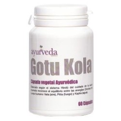 Gotukola 60cap. de Ayurveda Autentico,aceites esenciales | tiendaonline.lineaysalud.com