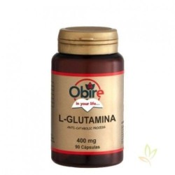 L-Glutamina 400mg. 90 Cap. El aminoácido para la salud de los músculos