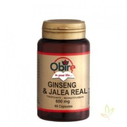 Ginseng con Jalea real 600 mg. Una mezcla que aporta vitalidad y salud