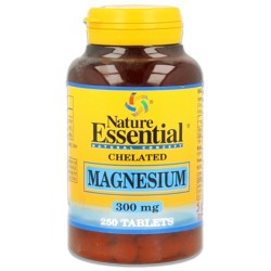 Magnesio quelado 300 mg. 250 tabletas en tiendaonline.lineaysalud.com