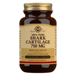 Comprar Cartilago de tiburón 750 Mg 45 Caps. de Solgar al mejor precio