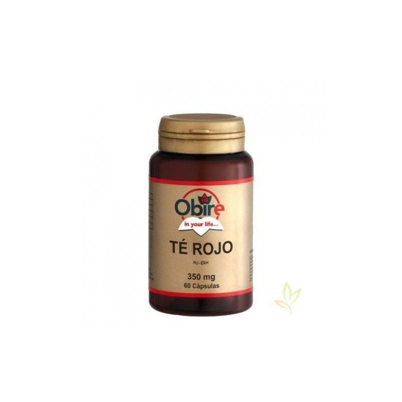 Té rojo (Pu-erh) 350 mg 60 cápsulas en la tiendaonline.lineaysalud.com